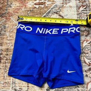Nike Royal Blue Dri-FIT Athletic Compression Shorts